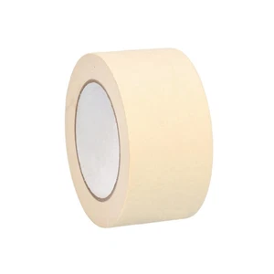 32 Rls Ivory Industrial Grade Masking Tape 3"x60 Yards Adhesive Tape 5 Mil - Picture 1 of 7
