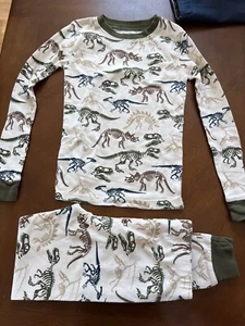 Member Mark Dinosaur Skeleton Boys Pj Set Size 6 New Without Tags - Picture 1 of 2