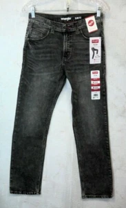 Wrangler Boys' Slim Fit Dark Grey Jeans 14 Regular - Picture 1 of 7