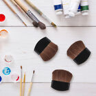  8 Pcs Painting Brush Eyeshadow Applicators Kids Art Supplies Wood