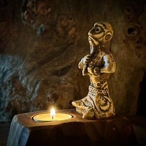 Thor Figurine Candle Holder - Picture 1 of 11