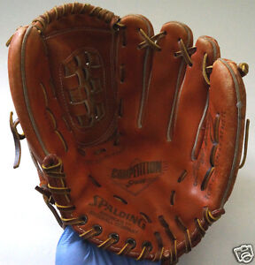 Vintage Spalding LLOYD MOSEBY Right Handed Genuine Leather 11" Baseball Glove