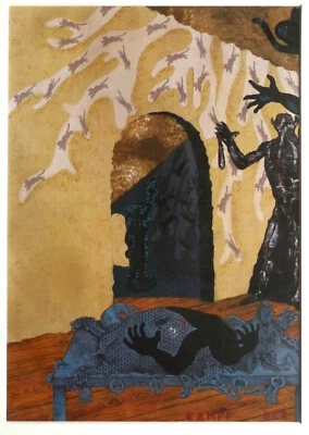 Stell-es-Auf! "Kampf der Zeit" 2006 30x40 Limitiert Druckgraphik Jörg Immendorf - Bild 1 von 2