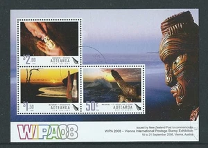 NEW ZEALAND 2008 WIPA08 MINIATURE SHEET FINE USED - Picture 1 of 1