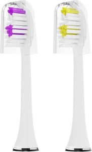 Acteh Toothbrush Heads for Sonic Edge, Jetwave, Jetuv and Ebrush Toothbrush Mode - Picture 1 of 12