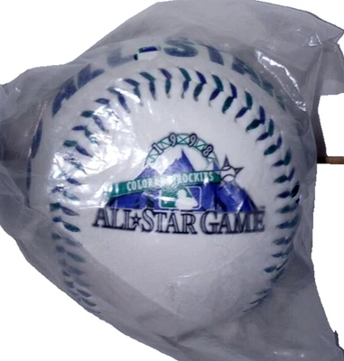 Vintage 1998 MLB All-Star Game Baseball - Colorado Rockies - Fotoball - New - Image 1 of 4