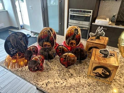 Jurassic World Party Decorations Dinosaur Centerpieces & Crate Table Decor Set - Image 1 of 2