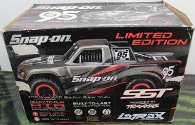 SNAP-ON TOOLS TRAXXAS LATRAX SST 1/18 SCALE 4WD STADIUM SUPER TRUCK RC NoS - Image 1 of 4
