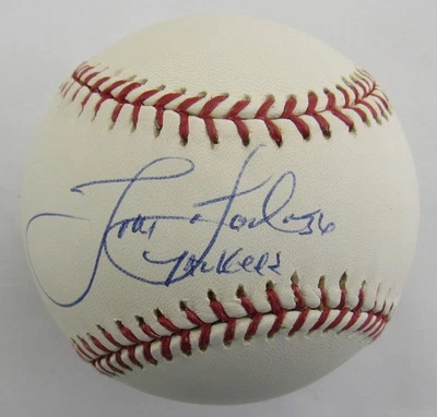 Certificado de autenticidade autografado por Tom Gordon Rawlings Baseball Steiner - Imagem 1 de 3