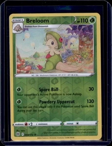 Breloom SWSH09: Brilliant Stars Pokemon #004/172 Reverse Holo NM+ - Picture 1 of 2