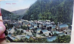 ANTIQUE POSTCARD MOUNTAIN VIEW MURRAY IDAHO 1915 - Picture 1 of 3