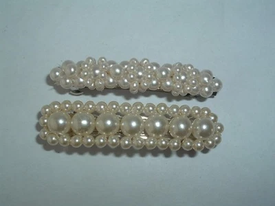 ACCESORIO PARA EL CABELLO VINTAGE DE PERLAS DE IMITACIÓN PARA EL CABELLO Foto 1 de 2