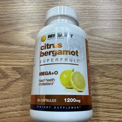 Suplemento dietético Bergamet North America Mega + O Heart - 60 cápsulas 1/2026 Foto 1 de 4