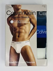 Intimo Calvin Klein CK cotone vestibilità classica confezione da 3 slip alla moda da uomo taglia XL NUOVO - Foto 1 di 2