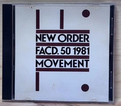 New Order Movement FACD. 50 1981 (CD, 1988) OOP, HTF, New Jewel Case Foto 1 de 4