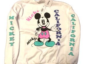 Mickey Mouse Disney Sweatshirt Size Medium. New With Tags - Picture 1 of 2