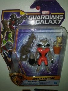ROCKET RACCOON 6 Inch - 2015 Marvel GUARDIANS OF THE GALAXY With 2 Accessories - Picture 1 of 5