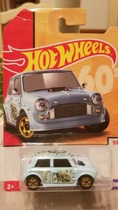 Hot Wheels 2017 Target Decades Series 60's #1/8 Morris Mini Lt Blue - Picture 1 of 4