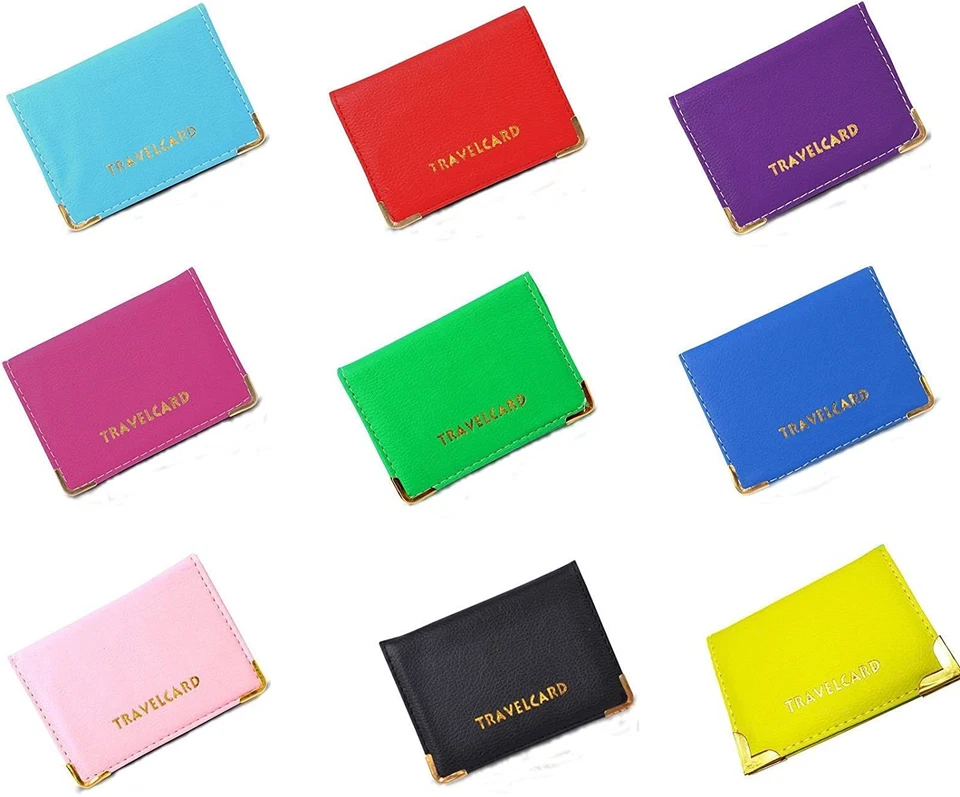 Genuine Oyster Travel Card Bus Pass Rail Card Holder Wallet Cover Case