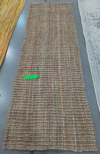 NATURAL 2'-6" x 8'-0" Broken Thread Rug, Reduced Price 1172768769 NF447A-28 - Picture 1 of 4