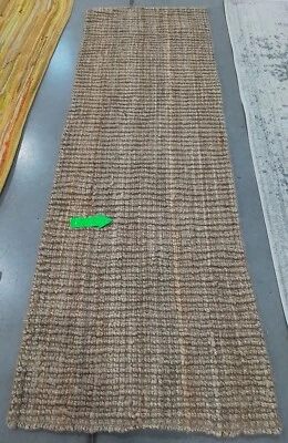 NATURAL 2'-6" x 8'-0" Broken Thread Rug, Reduced Price 1172768769 NF447A-28 - Image 1 of 4