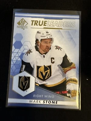 2022-23 SP Authentic True Leaders Blue TL-10 Mark Stone - Image 1 of 2