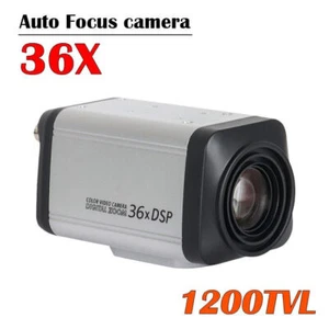 CCTV 1/4" Sony 1200TVL 36X Zoom Óptico DSP Color Video Caja Cámara Enfoque Automático EE. UU. - Imagen 1 de 9
