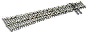 Spur H0 Peco Code 83(=2,1mm) Weiche #6 Links - Holzschwellen - Peco SLU8362 - Bild 1 von 1
