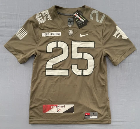 Nike Army Black Knights USA Infantry Football Jersey CK6204-222 Men’s Sizd Small Cover