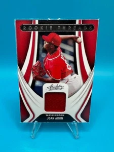 Panini Absolute 2022 #RT-JA Joan Adon Rookie Threads Relic Washington Nationals - Imagen 1 de 2