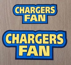 Calcomanía con pegatinas de los Chargers de la NFL de Los Ángeles - fútbol americano de fantasía AFC West Super Bowl - Imagen 1 de 2