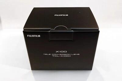 Lente de conversión tele FUJIFILM TCL-X100II NEGRA TCL-X100BII X100V X100F X100T Foto 1 de 4