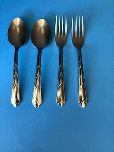 Lotto di 4 modelli manico vintage Ekco acciaio inox USA KENILWORTH - Foto 1 di 17