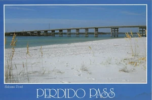 Postcard AL: Perdido Pass, Alabama Point, Alabama, 4x6 Unposted - Picture 1 of 2