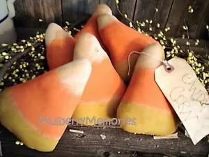 PATTERN Primitive Grubby Candy Corn Fake Food Bowl Fill Fall Autumn decor Wreath - Picture 1 of 1