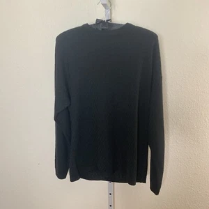 Metropolitan View Men's Pullover Sweater Size XL Wool Blend Black - Picture 1 of 7