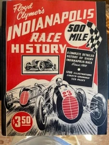 Livre: Floyd Clymer's Indianapolis 500 Mile Race History - Afbeelding 1 van 3