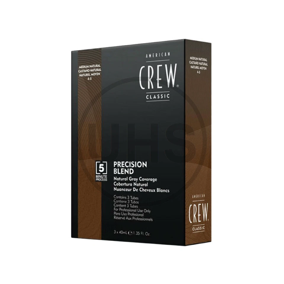 American Crew Precision Blend Medium Natural 4-5 | 3 x 40ml | AUS SELLER - image 1 of 1