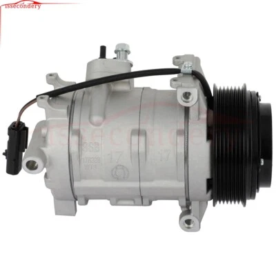 Compresor de aire acondicionado con embrague para Jeep Grand Cherokee 2007-2010 3,0 L V6 10S17C Foto 1 de 4