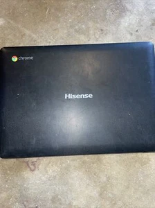 Hisense Chromebook C11 Black 11.6" LCD Display HDMI Wi-Fi Laptop - For Parts - Picture 1 of 3