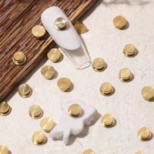 3D Rotating Bearing DIY Nail Art Tool Mini Mobile Phone Case Decoration Nail - Picture 1 of 8
