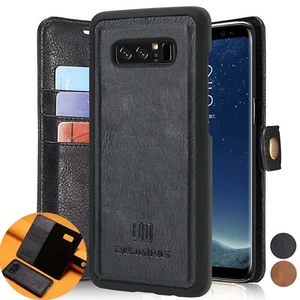 Samsung Galaxy S21/S20FE/S10 Wallet Case, FULL LEATHER WALLET, Rugged Drop Cover - Picture 1 of 8