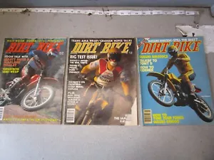 REVISTA DIRT BIKE JUL 76,MAR 77,JUNE78, RM 250C2 BULTACO 370 PENTON 125 AHRMA - Imagen 1 de 22