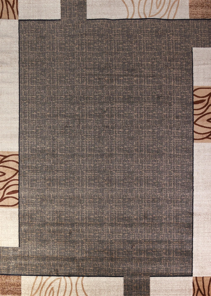 Transitional Style Bordered 10x13 ft Turkish Living Room Rug Elegant Rugs - Image 1 of 4