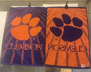 Clemson Tigers College Golf Towel - Picture 1 of 2