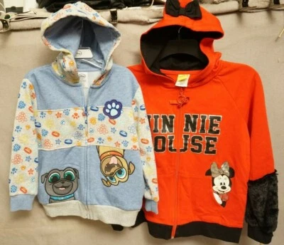 SUDADERAS DISNEY MINNIE MOUSE O CACHORRO PERRO AMIGOS TALLAS: 4 Y 14 SUPER LINDAS NUEVAS CON ETIQUETAS Foto 1 de 4