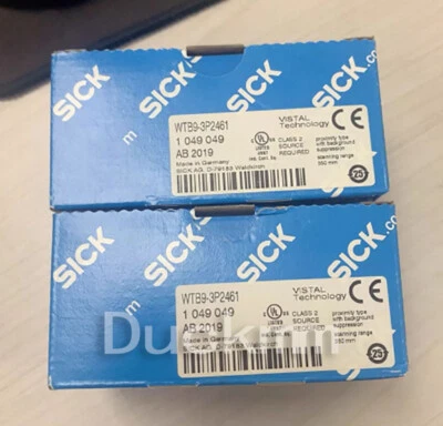 1pc New SICK WTB9-3P2461 1049049 Photoelectric Sensor 10-30VDC Fast Ship - Image 1 of 3