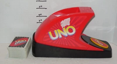 2005 Mattel UNO Attack Game with Cards Black Red - Image 1 of 4