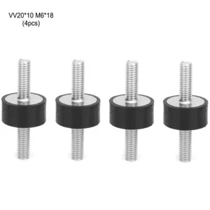 4 soportes de goma M6 macho anti vibración Silentblock bobinas de coche barco VV20*10' - Imagen 1 de 8