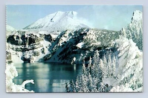 Crater Lake to Mount Scott Crater Lake National Park Postcard Unposted - Picture 1 of 2